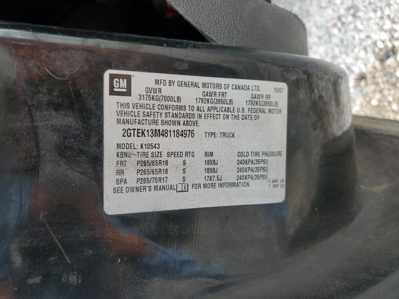 2008 GMC Sierra