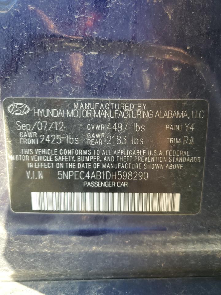 2013 HYUNDAI SONATA