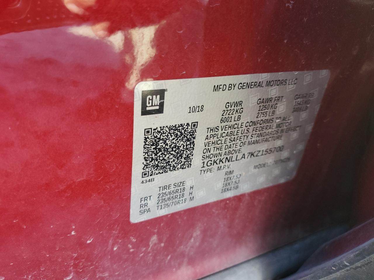 2019 GMC ACADIA