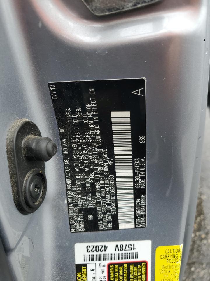 2013 TOYOTA SIENNA