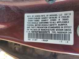 2013 HONDA CIVIC