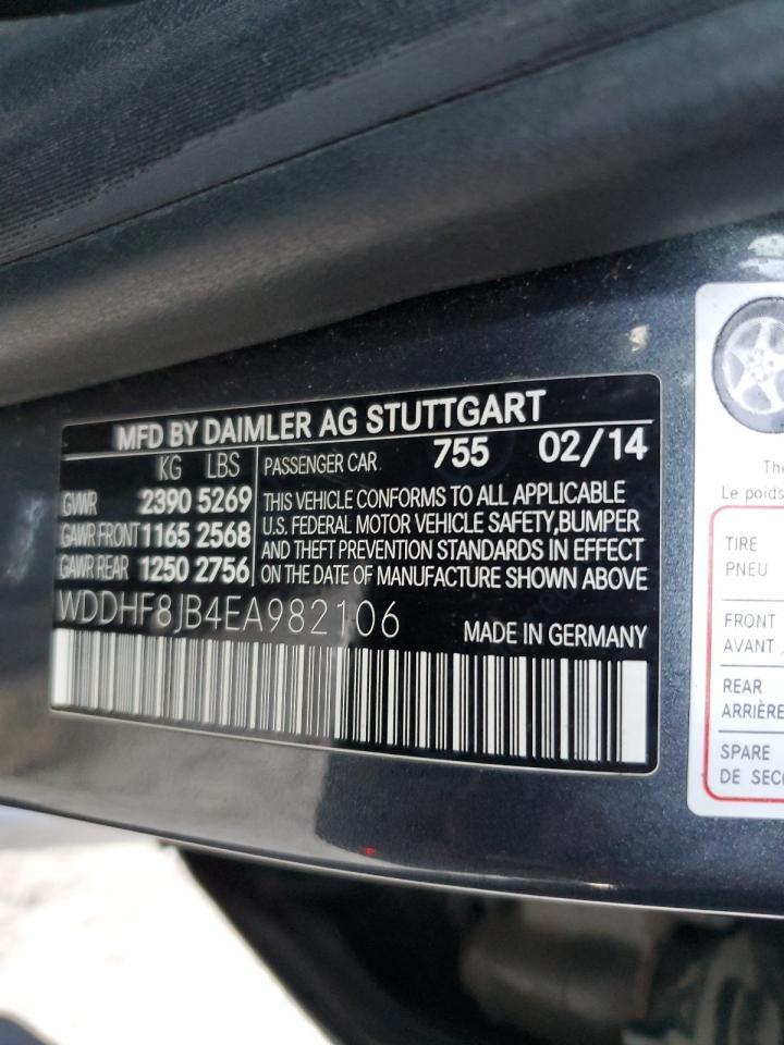 2014 MERCEDES-BENZ E-Class
