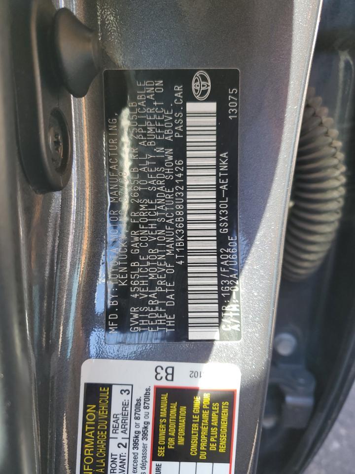 2008 TOYOTA Avalon