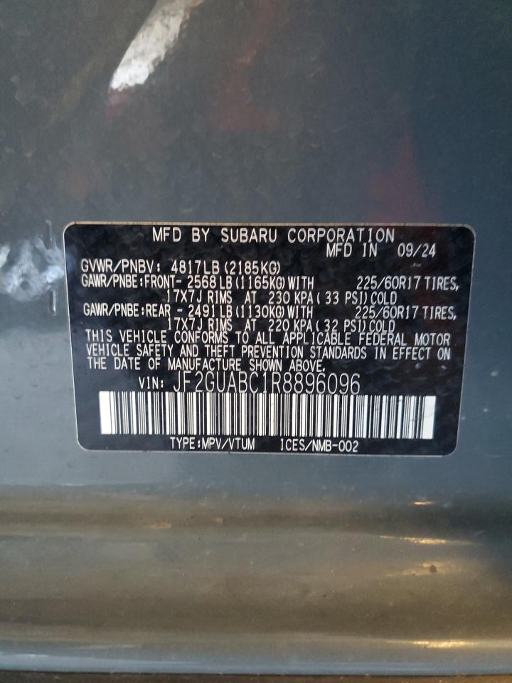 2024 SUBARU Crosstrek