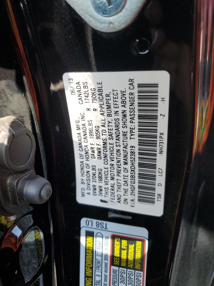 2013 HONDA CIVIC