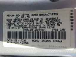 2010 TOYOTA COROLLA