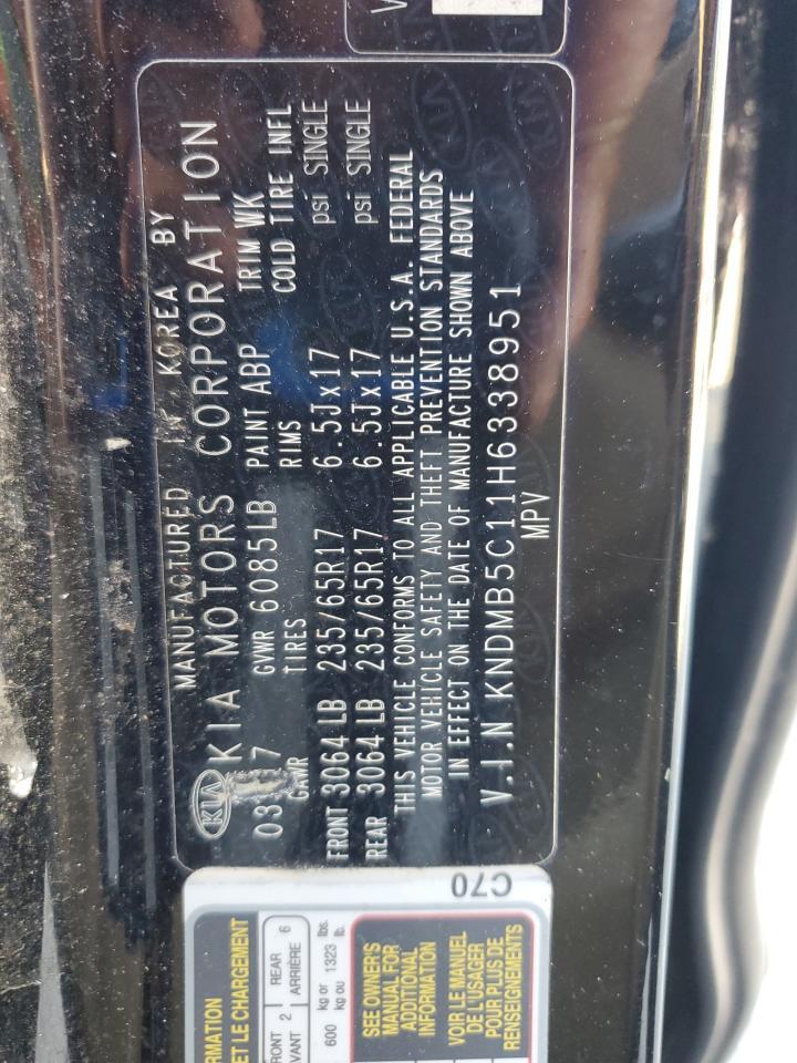 2017 KIA SEDONA