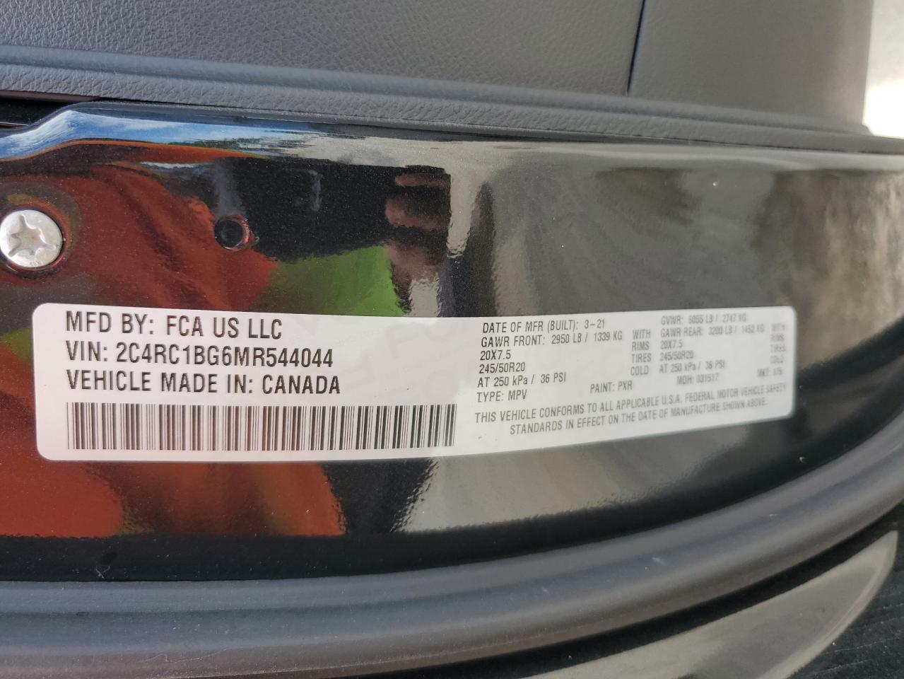 2021 CHRYSLER Pacifica