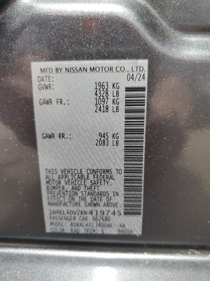2024 NISSAN ALTIMA