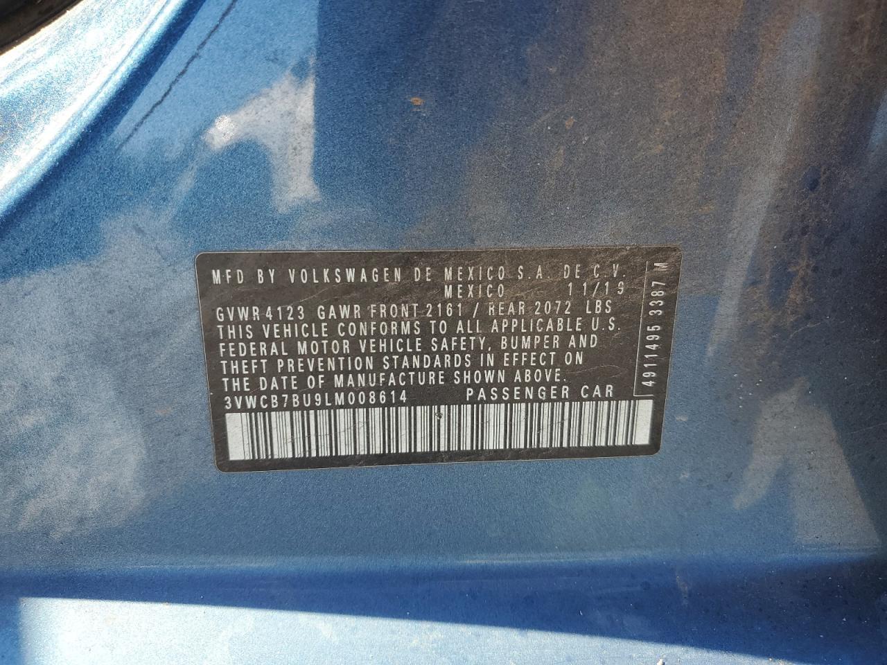 2020 VOLKSWAGEN JETTA