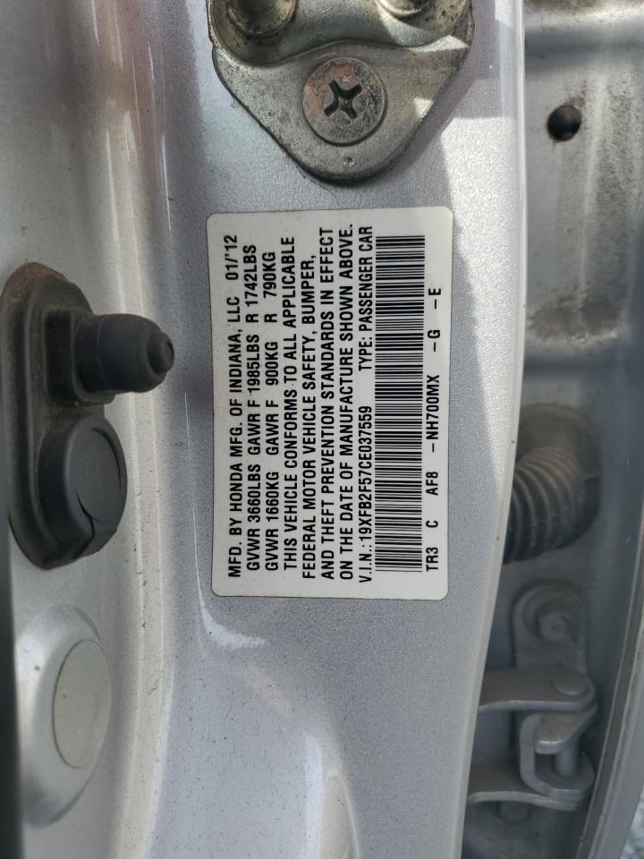 2012 HONDA CIVIC