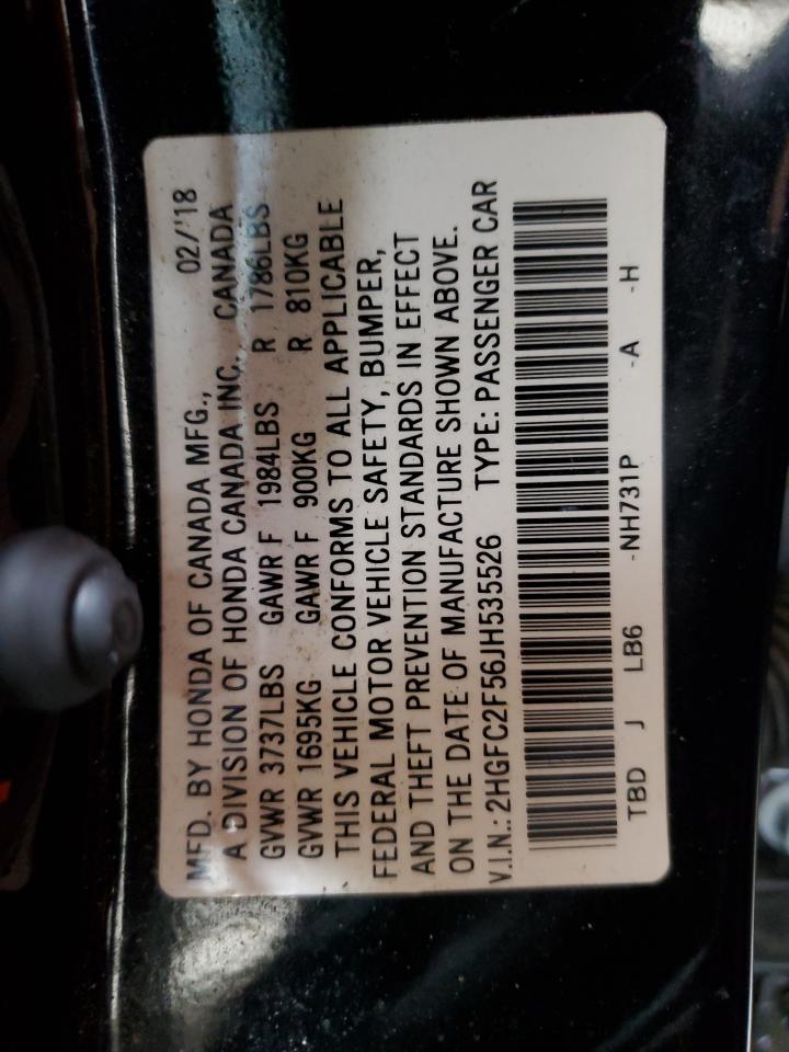 2018 HONDA CIVIC