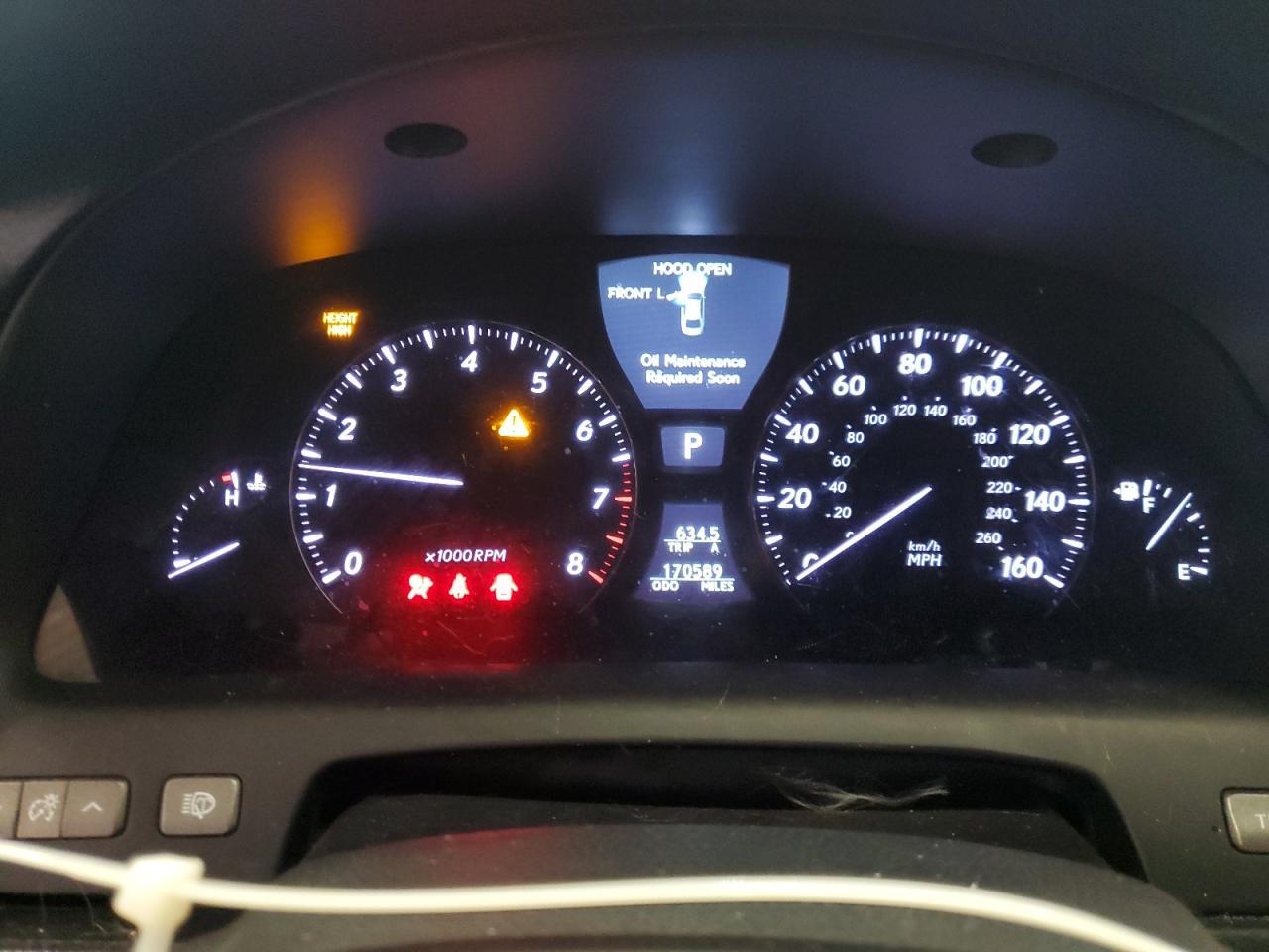 2009 LEXUS Ls