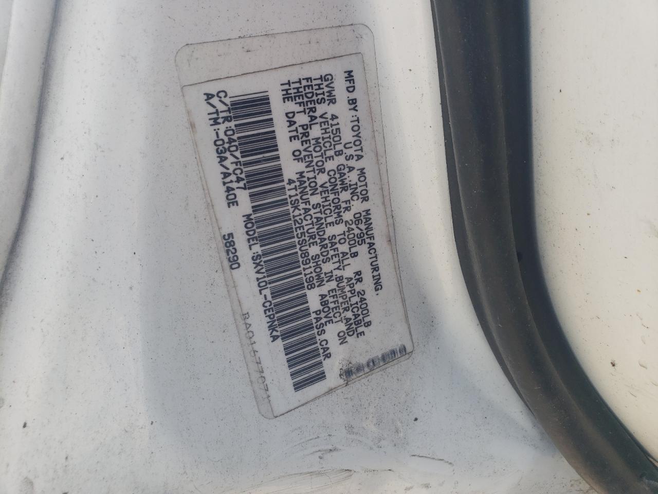 1995 TOYOTA CAMRY
