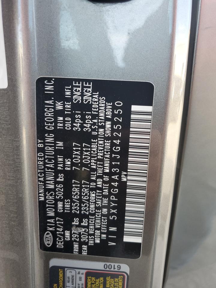 2018 KIA SORENTO