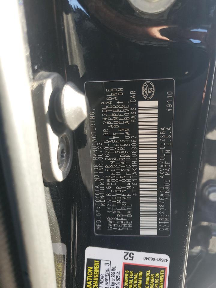 2022 TOYOTA CAMRY