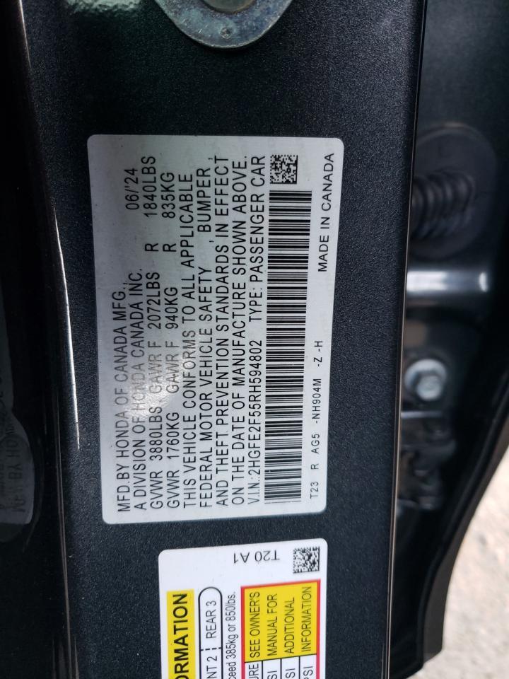 2024 HONDA CIVIC
