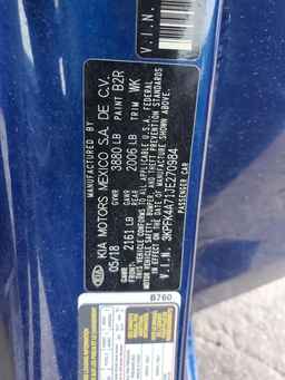 2018 KIA FORTE