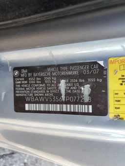 2007 BMW 3 SERIES