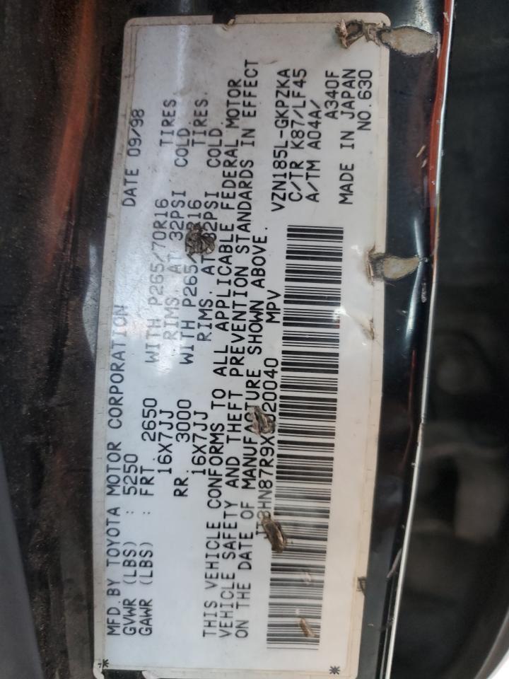 1999 TOYOTA 4Runner
