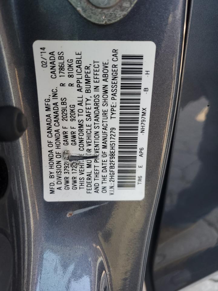 2014 HONDA CIVIC