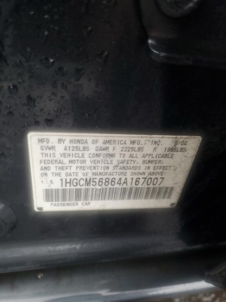 2004 HONDA ACCORD
