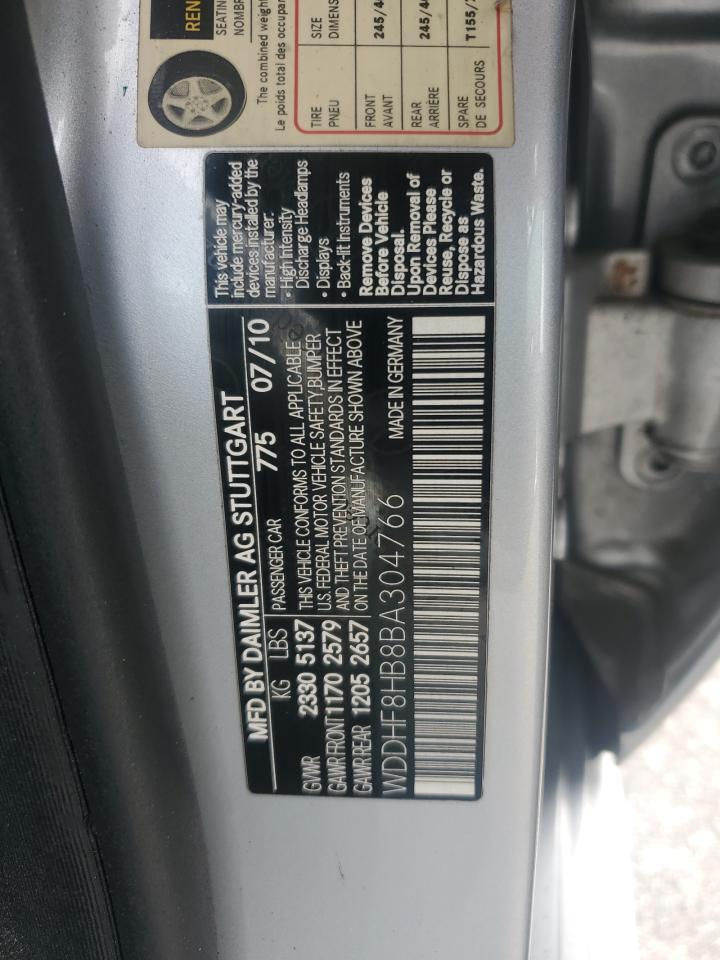 2011 MERCEDES-BENZ E-Class
