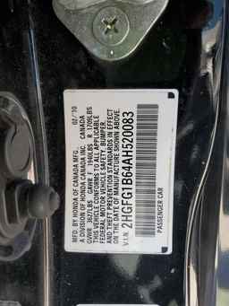 2010 HONDA CIVIC