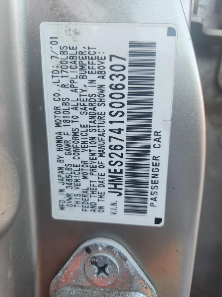 2001 HONDA CIVIC