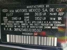 2018 KIA RIO