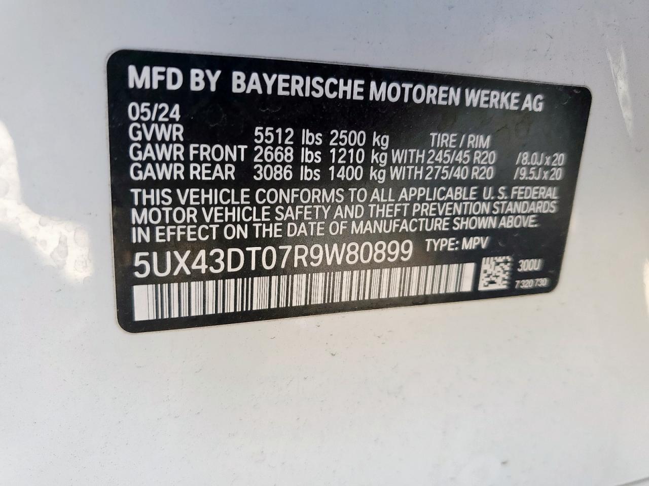 2024 BMW X4