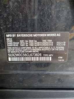 2012 BMW X5