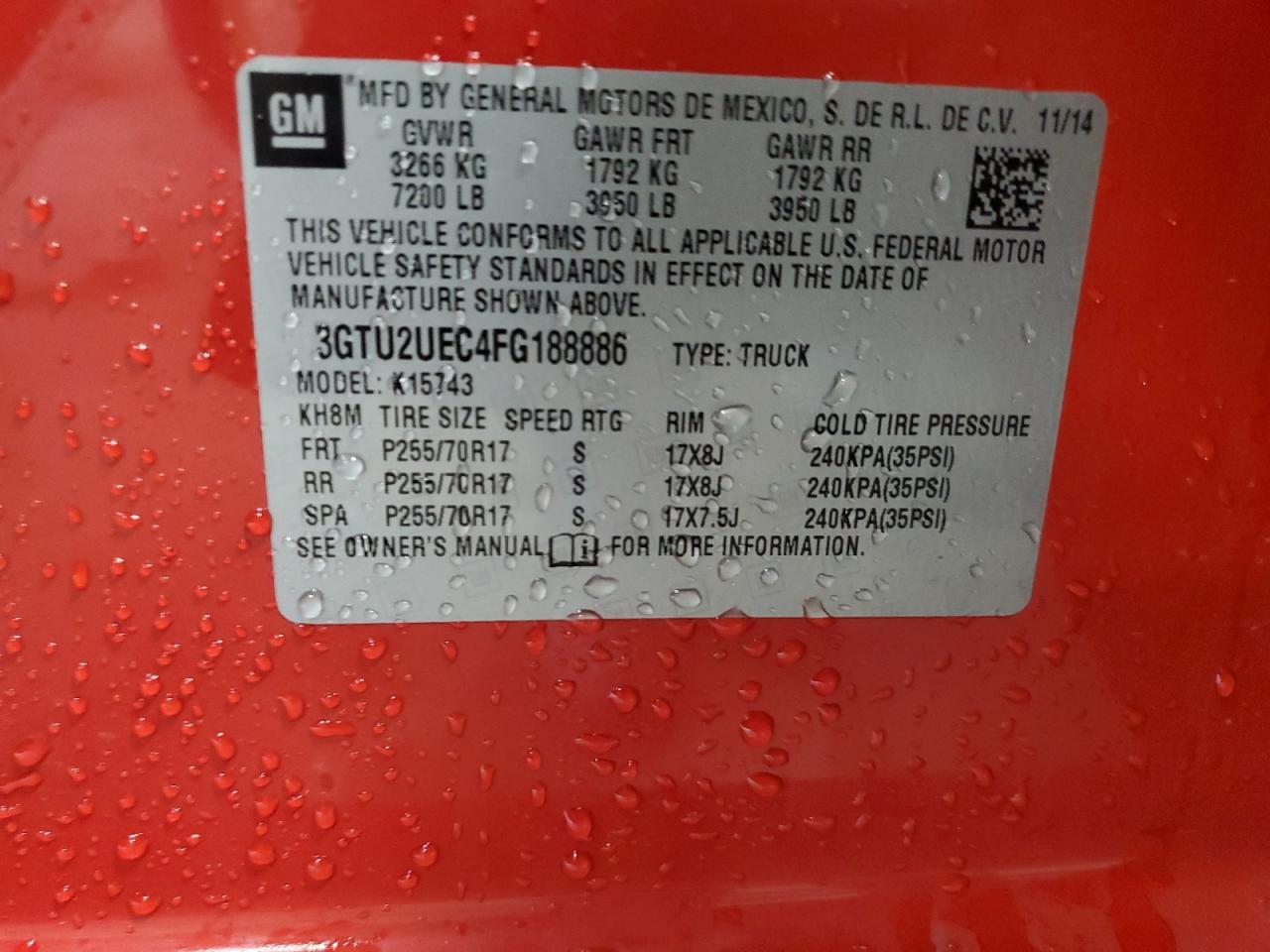 2015 GMC Sierra