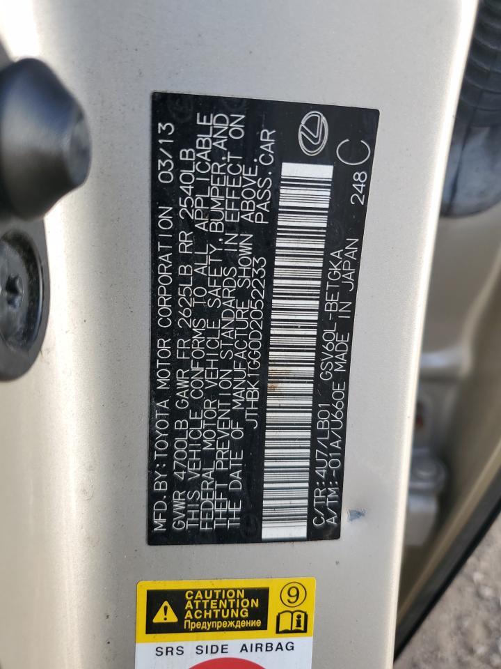 2013 LEXUS ES 350