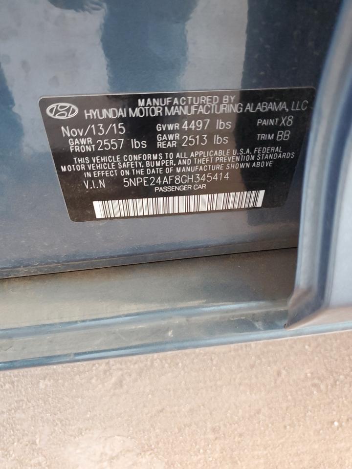 2016 HYUNDAI SONATA