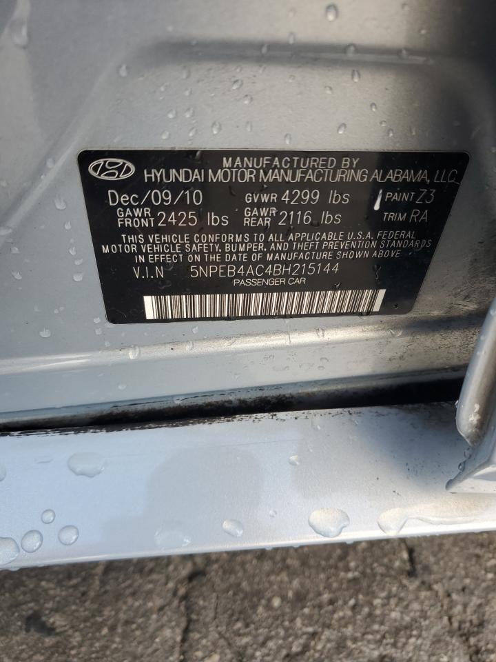 2011 HYUNDAI SONATA