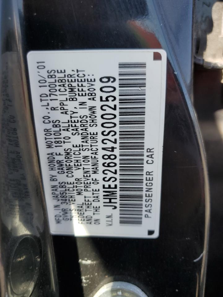 2002 HONDA CIVIC