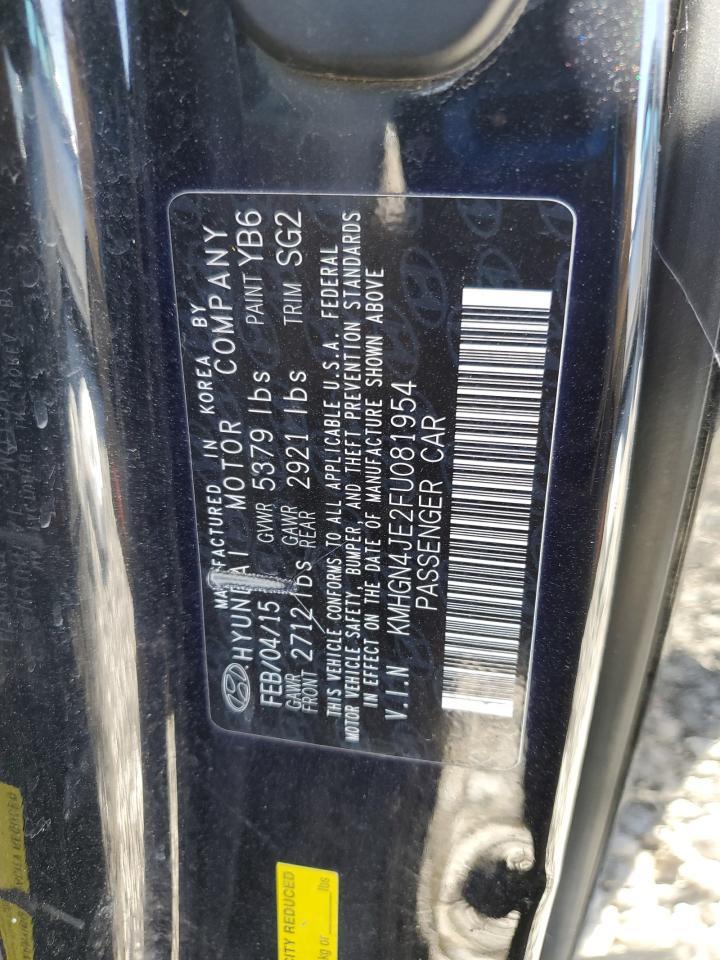 2015 HYUNDAI GENESIS