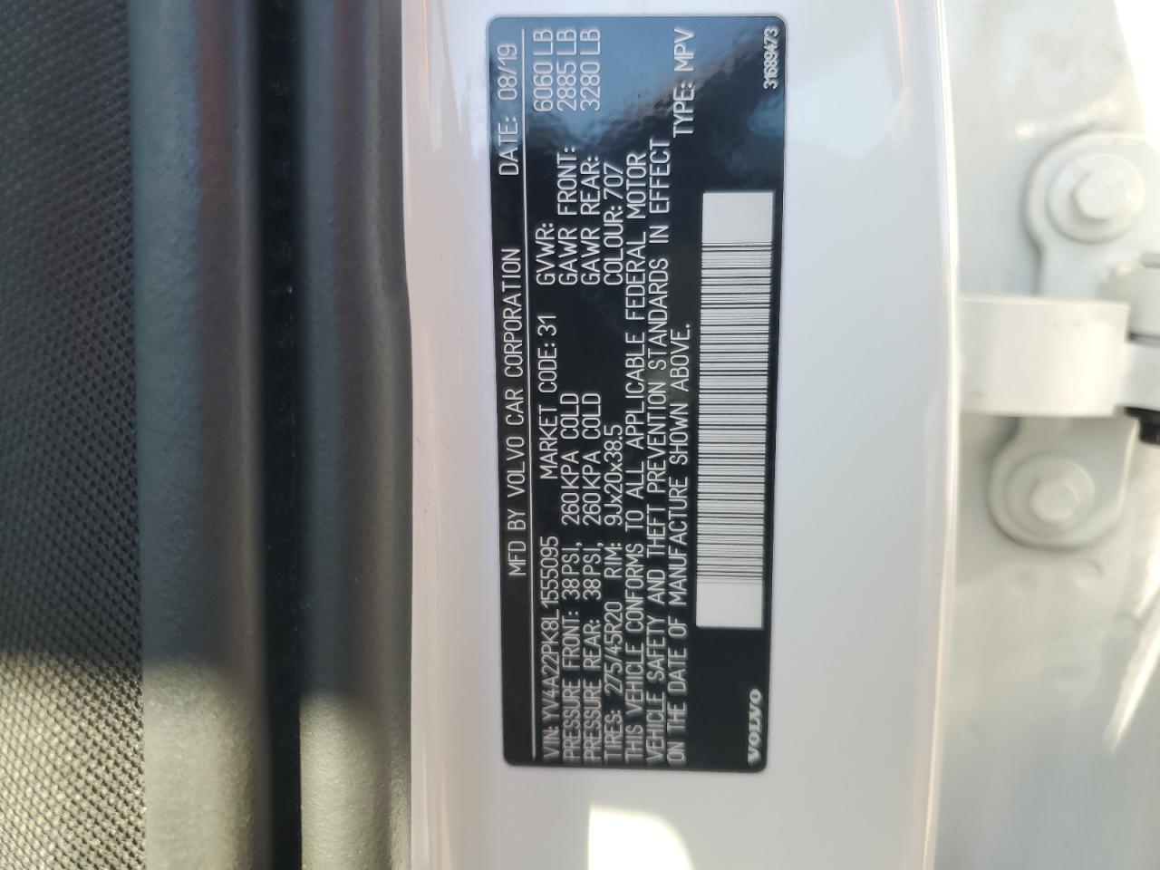 2020 VOLVO XC90