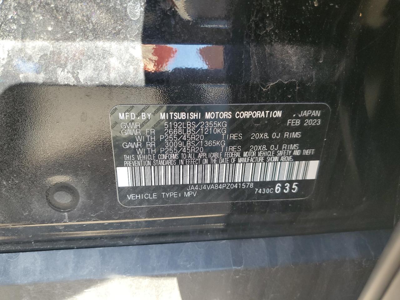 2023 MITSUBISHI outlander