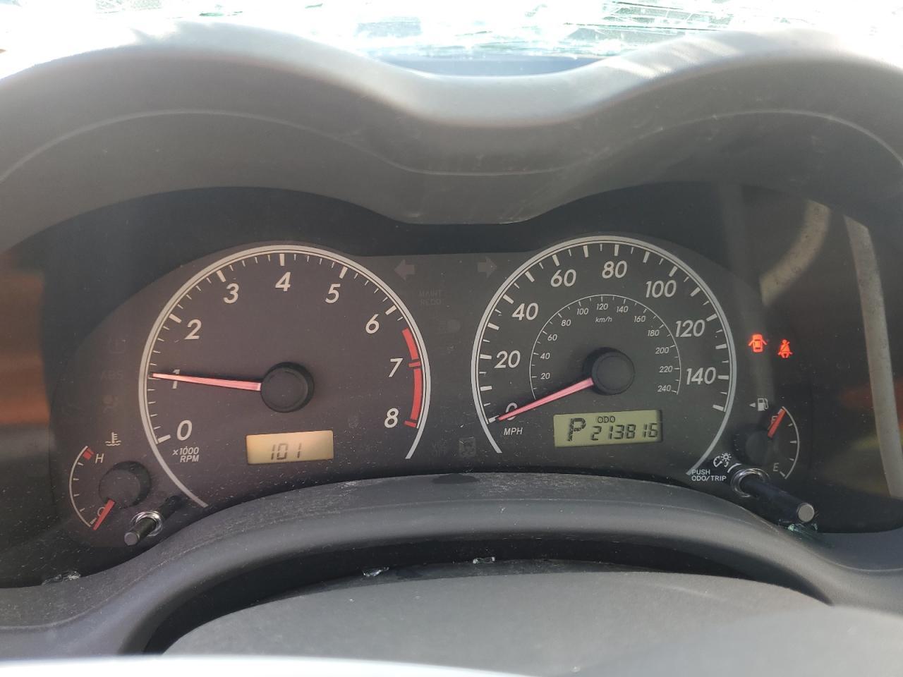 2009 TOYOTA COROLLA
