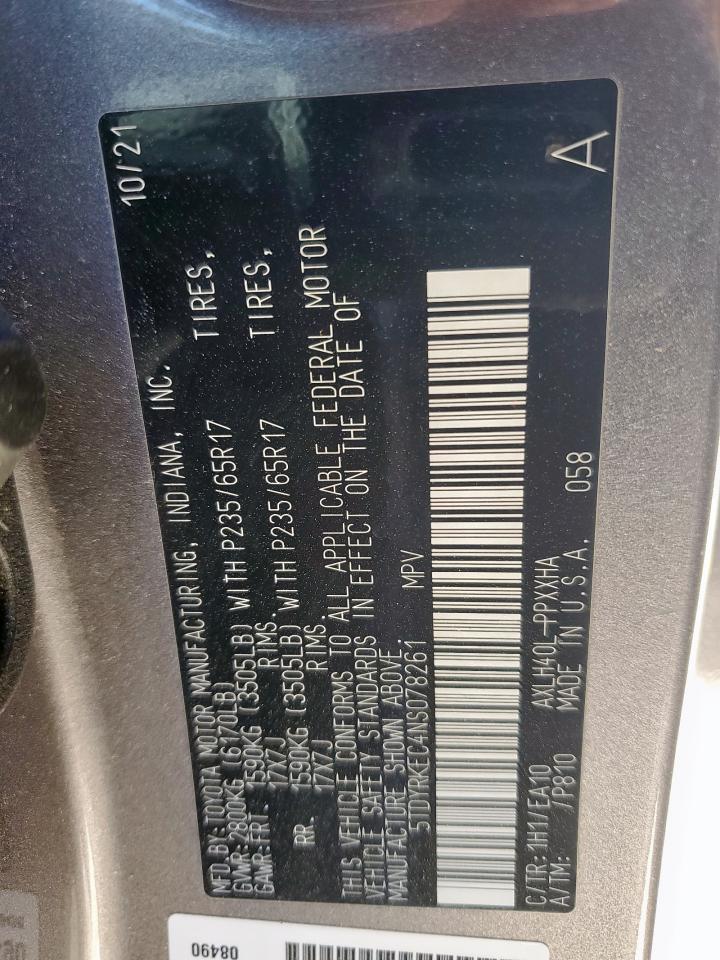 2022 TOYOTA SIENNA