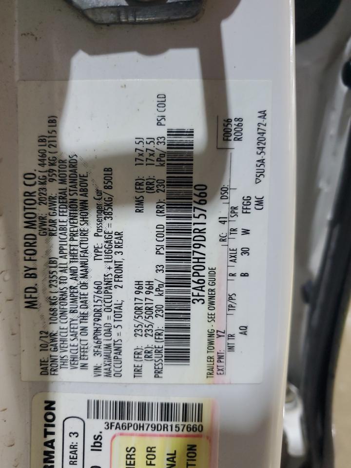 2013 FORD FUSION