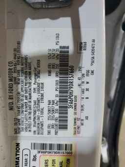 2013 FORD FUSION