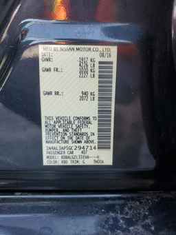 2016 NISSAN ALTIMA