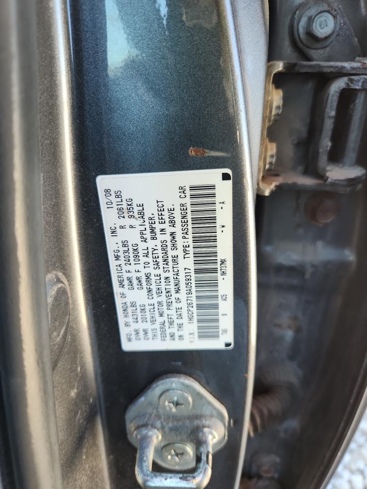 2009 HONDA ACCORD