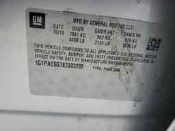2014 CHEVROLET CRUZE