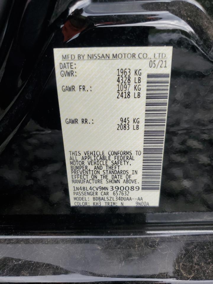2021 NISSAN ALTIMA