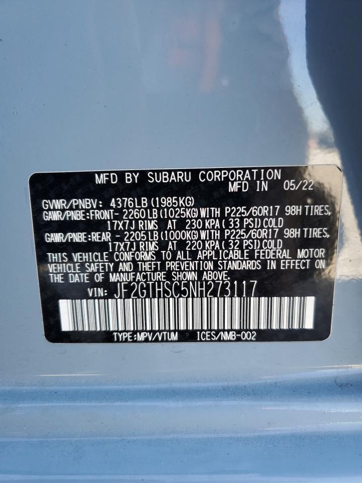 2022 SUBARU Crosstrek