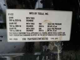 2022 TESLA MODEL Y